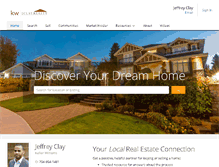 Tablet Screenshot of jclayrealty.com